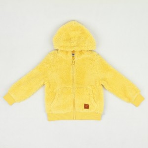 کاپشن بچه گانه تدی بالنو زرد