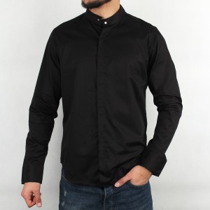 پیراهن یقه گرد مردانه 90+