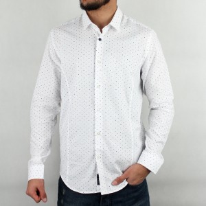 پیراهن مردانه خال خالی 90+ کد 2