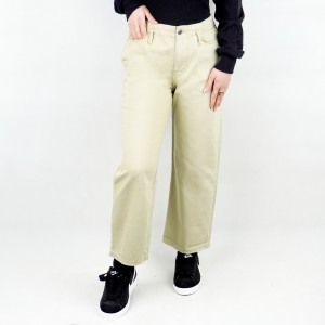 شلوار جین زنانه زیما خاکی