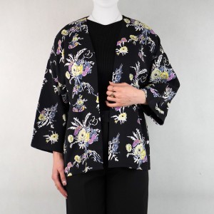 کت زنانه فلاور طرح گلدار و مرلین مونرو نیزل