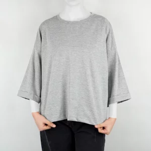 تیشرت زنانه نیزل طرح ساده نخ پنبه