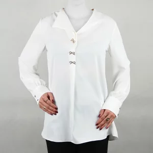 شومیز زنانه دکمه پاپیونی