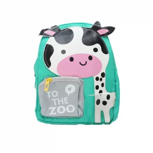 کوله بچه گانه طرح گاو To The Zoo
