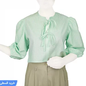 شومیز کراپ راه راه