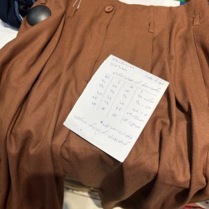 شلوار بگ پیله دار