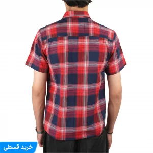 پیراهن چهارخانه استین کوتاه مردانه