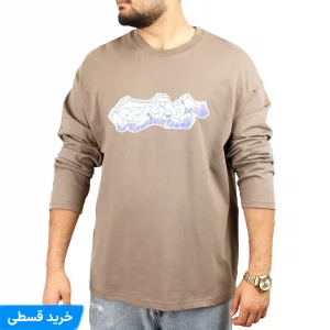 بلوز مردانه سایز بزرگ نوشته دار