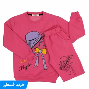 ست دخترانه دورس و شلوار  | ست دخترانه ۲ تکه بلوز شلوار