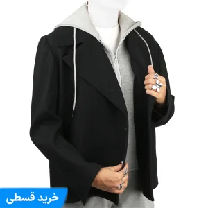 پالتو کوتاه کلاه دار کلوین