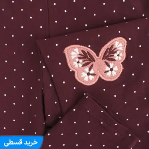 شلوار دخترانه طرح پروانه