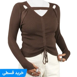 بافت  زنانه یقه هفت