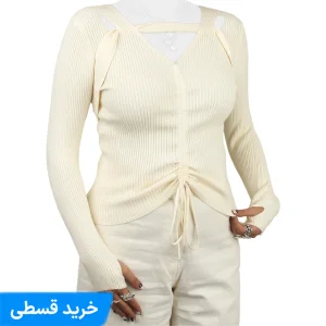 بافت  زنانه یقه هفت