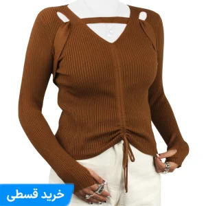 بافت  زنانه یقه هفت