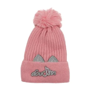 کلاه بافتنی دخترانه مدل ngin