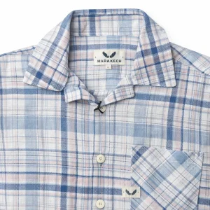 پیراهن  مردانه  چهار خانه مراکشی marrakech