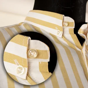 پیراهن آستین بلند یقه برگردان مردانه مدل 78