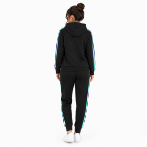 ست سوئی شرت شلوار  زنانه ورزشی آدیداس کلاهدار adidas