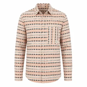 پیراهن پاییزه مردانه Casual Pattern Shirt