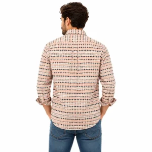 پیراهن پاییزه مردانه Casual Pattern Shirt