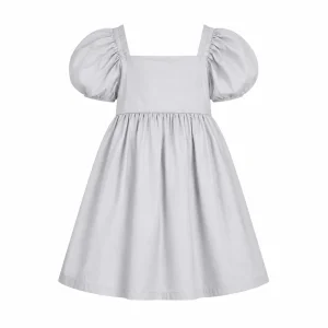 پیراهن دخترانه آستین پفی Puff Sleeve Dress