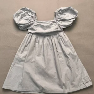 پیراهن دخترانه آستین پفی Puff Sleeve Dress