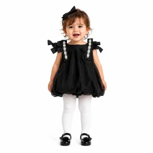پیراهن دخترانه مشکی Elegant Dress