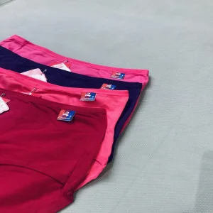 شورت زنانه راحتی ساده فاق متوسط