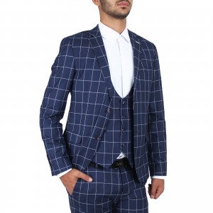 کت شلوار ژیله مردانه