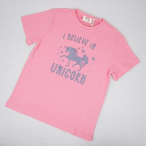 تیشرت دخترانه کوتون طرح یونی کورن