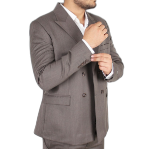 کت و شلوار مردانه کی کو قهوه ای کلاسیک  MILANO