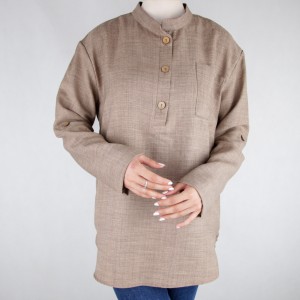 شومیز زنانه جلو بسته دکمه دار kolion