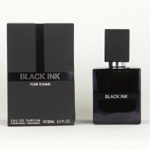 عطر و ادکلن مردانه بلک اینک black ink black ink pour homme عطر مردانه با رایحه گرم و تلخ مناسب فصول سرد 100 میل  (های کپی)