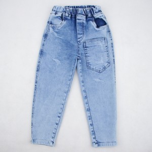 شلوار بچه گانه مام استایل نقلی mark  آبی