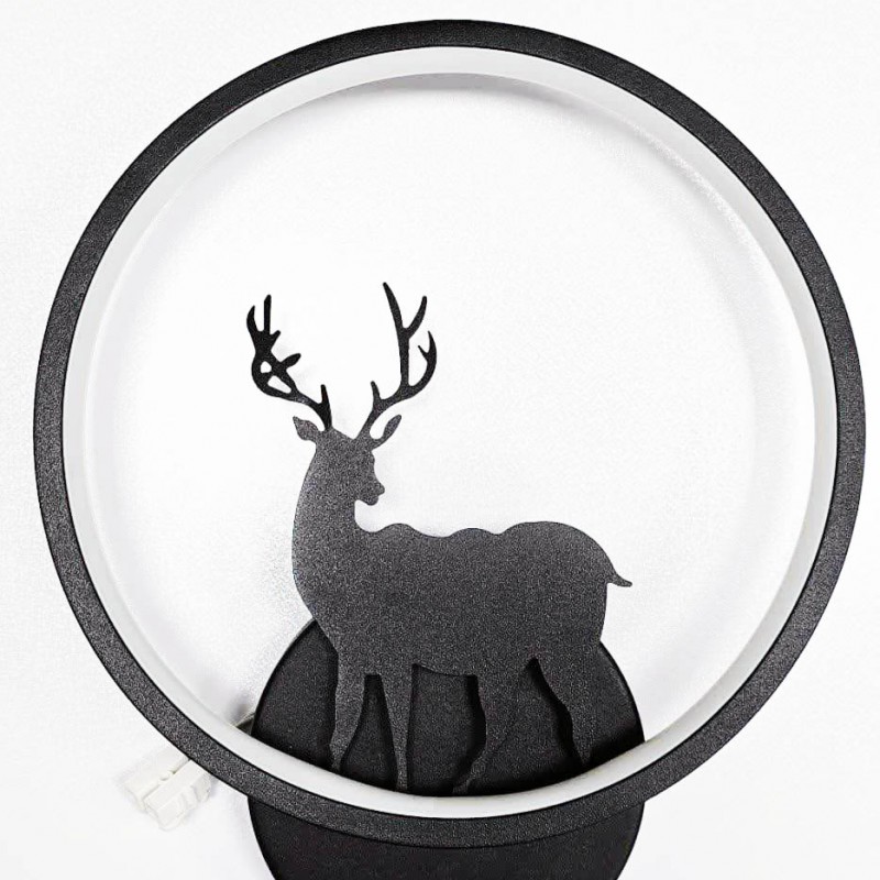 چراغ دیواری (شب خواب ) دکوراتیو طرح گوزن