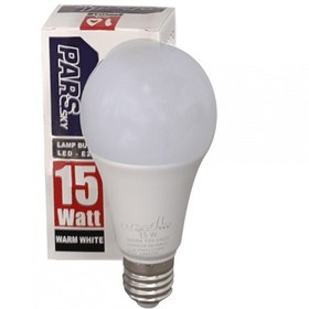 ﻻمپ ال اي دي حبابي 15 وات پارس اسکای( آفتابی )