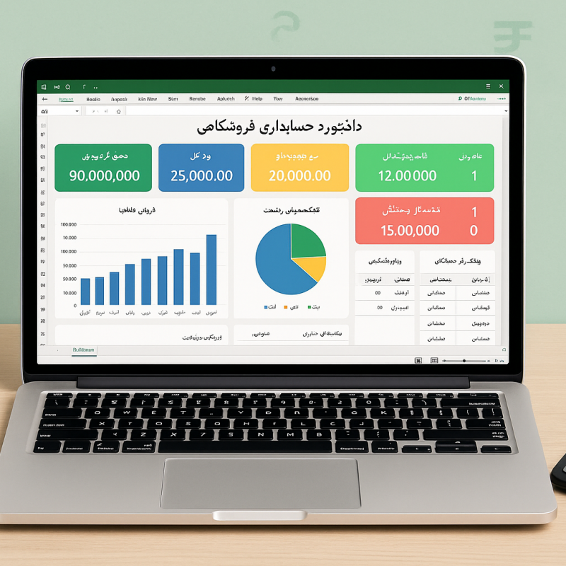 اکسل حسابداری فروشگاهی ( ویژه کسب‌وکارهای کوچک و متوسط)