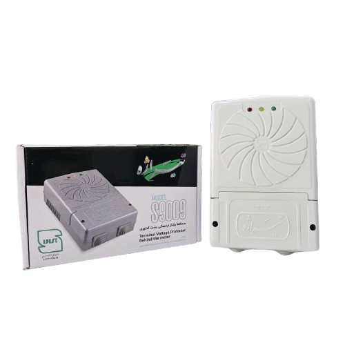 محافظ ولتاژ ورودی ساختمان پشت کنتور ۳۲ آمپر تیراژه