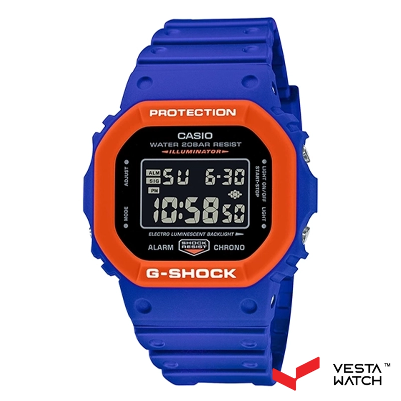 ساعت مچی مردانه و زنانه کاسیو جیشاک CASIO G-SHOCK مدل DW-5610SC-2DR