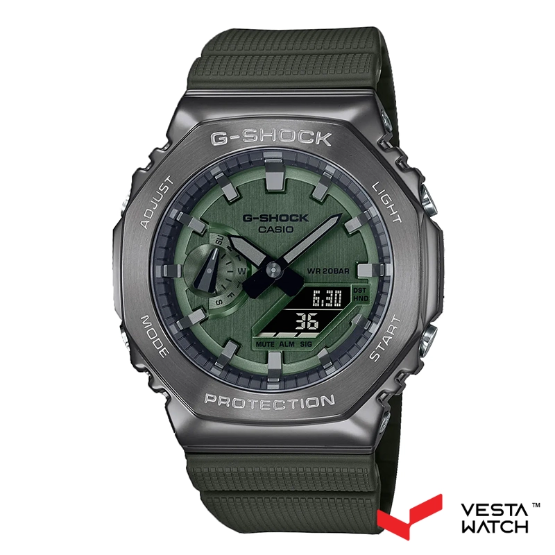 ساعت مچی مردانه کاسیو جیشاک CASIO G-SHOCK مدل GM-2100B-3ADR