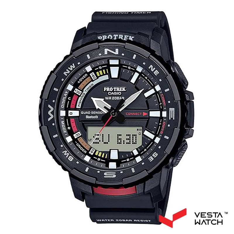 ساعت مچی مردانه کاسیو پرو ترک CASIO PRO TREK مدل PRT-B70-1DR