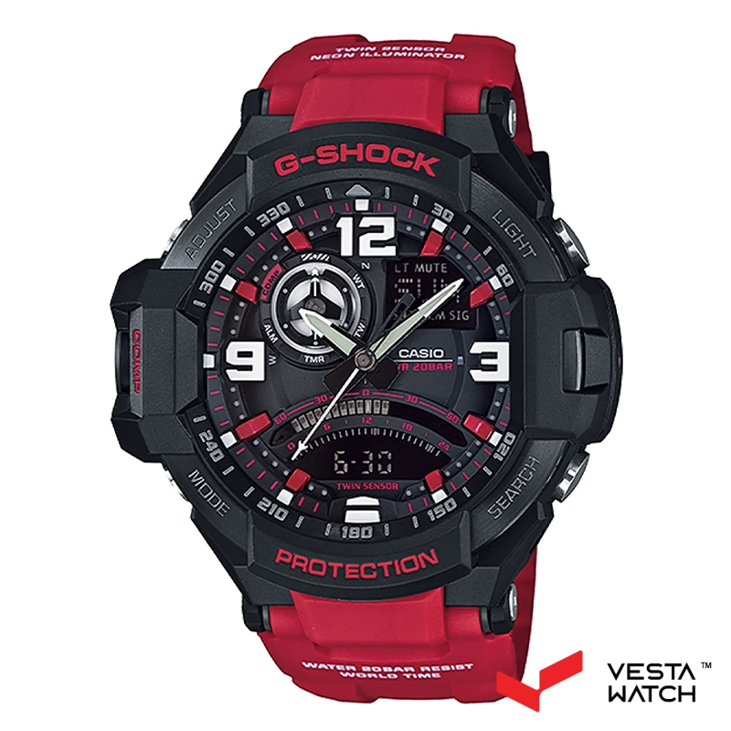 ساعت مچی مردانه کاسیو جی‌شاک CASIO G-SHOCK مدل GA-1000-4BDR