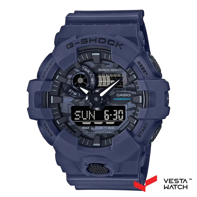 ساعت مچی مردانه کاسیو جیشاک CASIO G-SHOCK مدل GA-700CA-2ADR