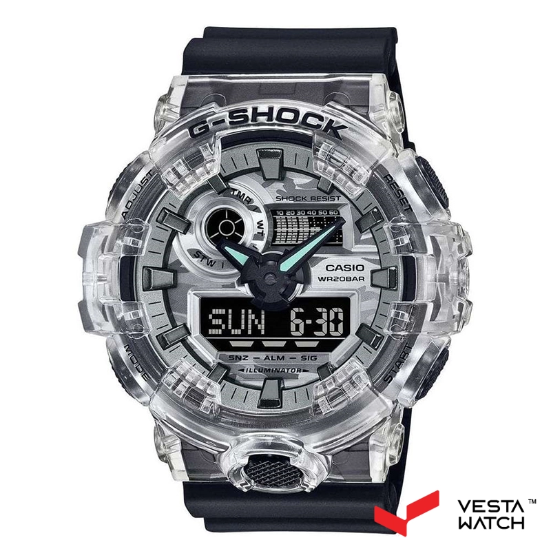 ساعت مچی مردانه کاسیو جیشاک CASIO G-SHOCK مدل GA-700SKC-1ADR