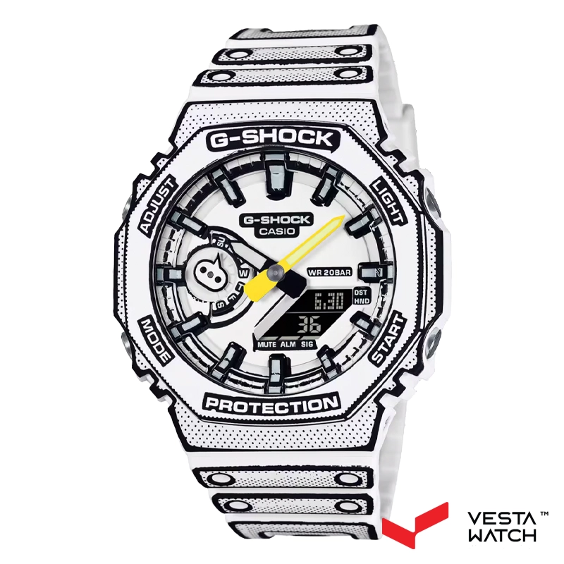 ساعت مچی مردانه کاسیو جیشاک CASIO G-SHOCK مدل GA-2100MNG-7A