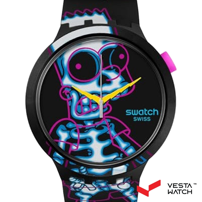 ساعت مچی مردانه و زنانه سواچ SWATCH مدل SB01Z105