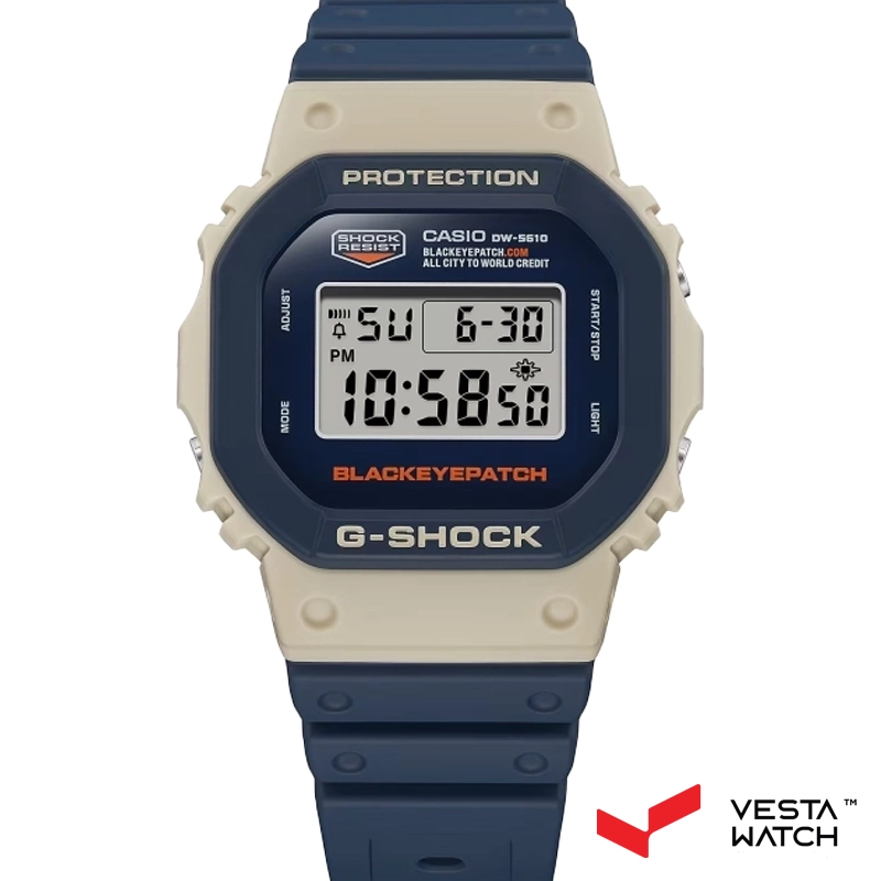 ساعت مچی مردانه و زنانه کاسیو جی‌شاک CASIO G-SHOCK مدل DW-5610BEP-2DR