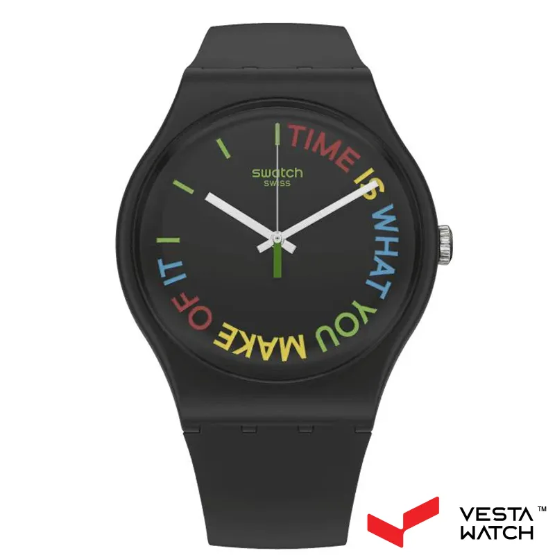 ساعت مچی مردانه و زنانه سواچ SWATCH مدل SO29B103