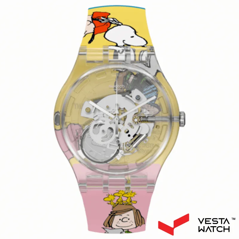 ساعت مچی مردانه و زنانه سواچ SWATCH مدل SUOK137-013