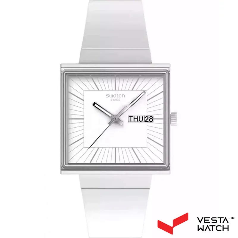 ساعت مچی زنانه سواچ SWATCH مدل SO34W700